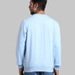 Men Slim Fit Green Sweatshirt