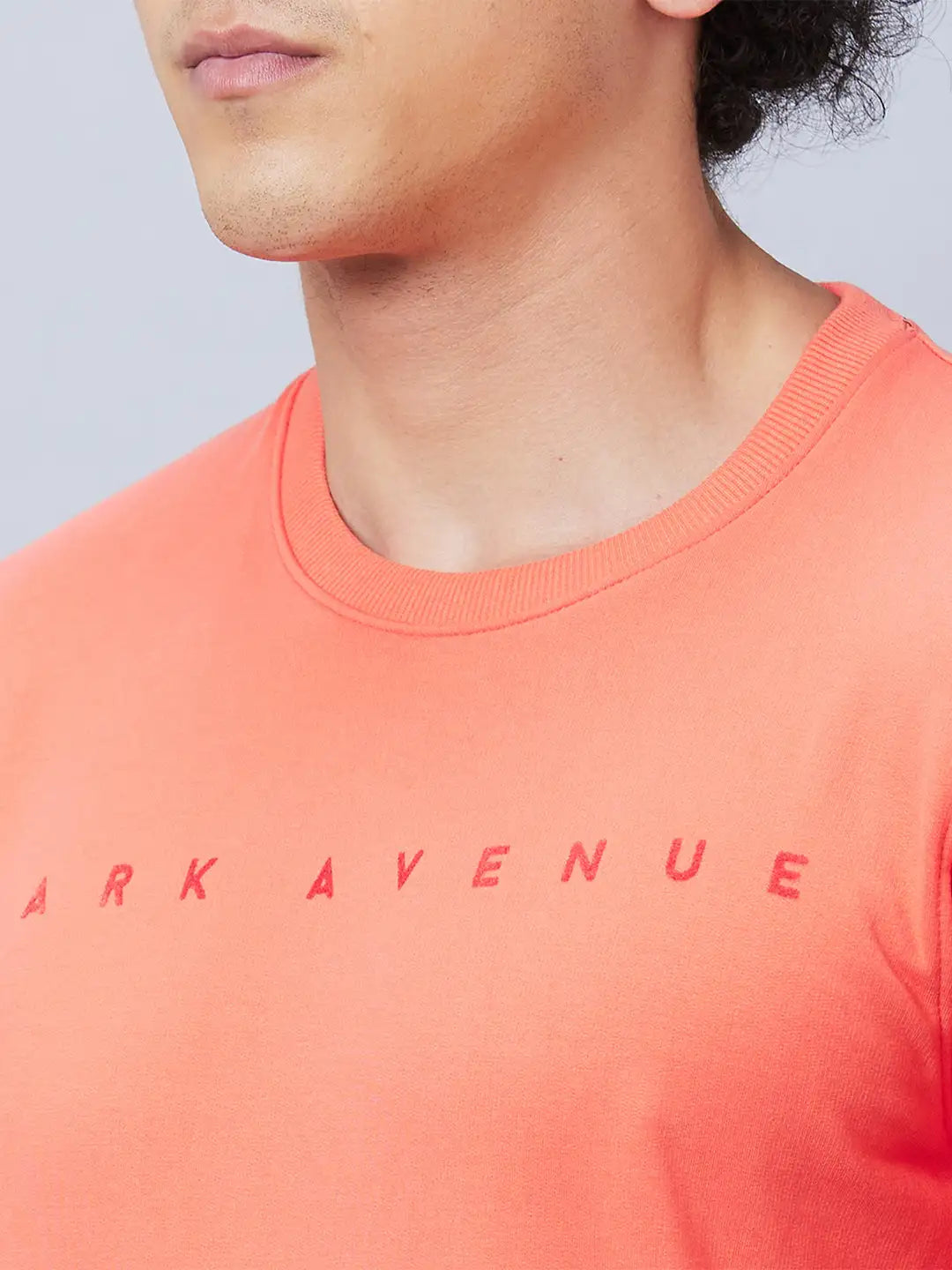 Park Avenue Men Blue Solid Slim Fit Cotton Blend Shirts