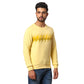 Men Slim Fit Blue Sweatshirt