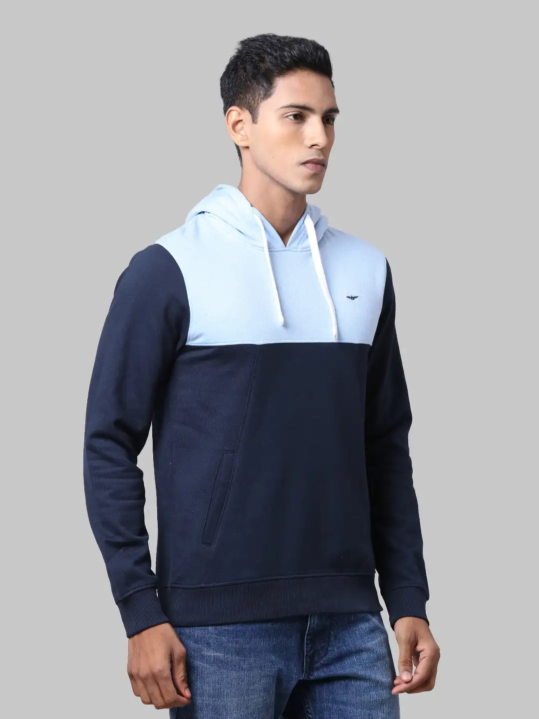 Men Slim Fit Green Sweatshirt