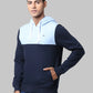 Men Slim Fit Green Sweatshirt