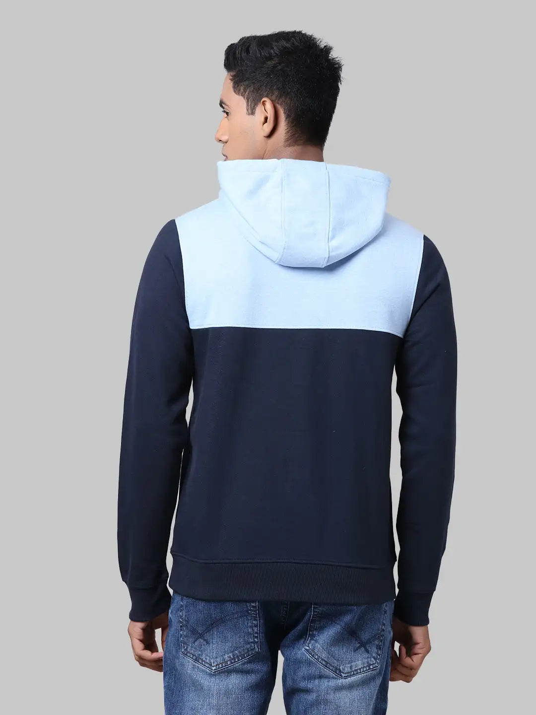 Men Slim Fit Green Sweatshirt