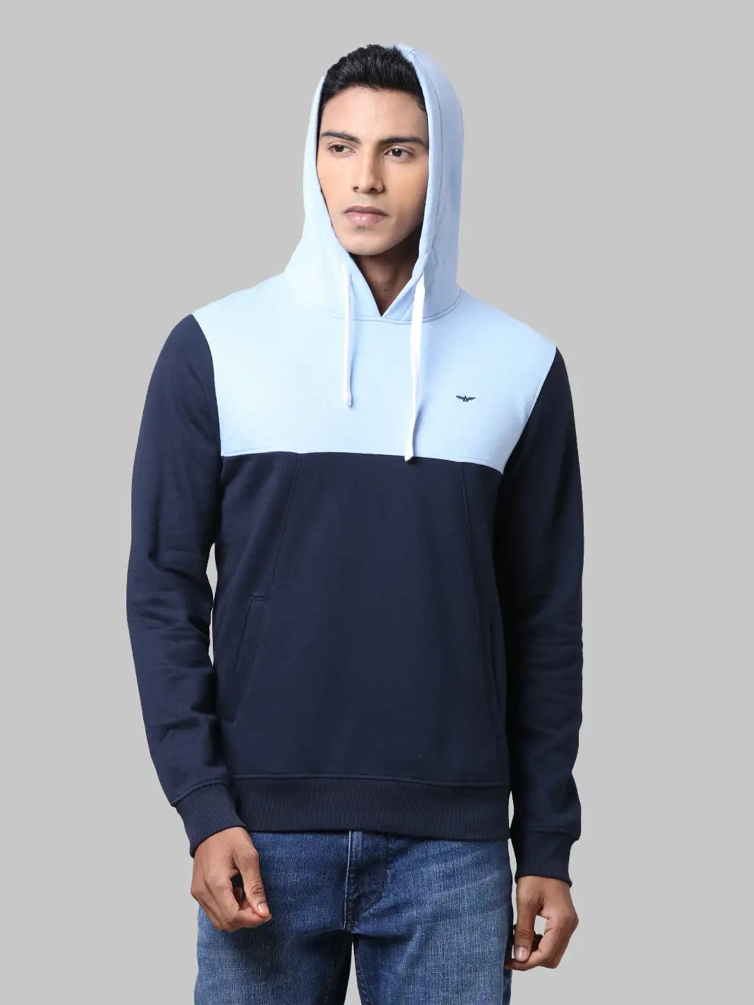 Men Slim Fit Green Sweatshirt