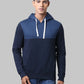 Men Slim Fit Orange Sweatshirt