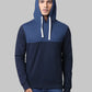 Men Slim Fit Orange Sweatshirt