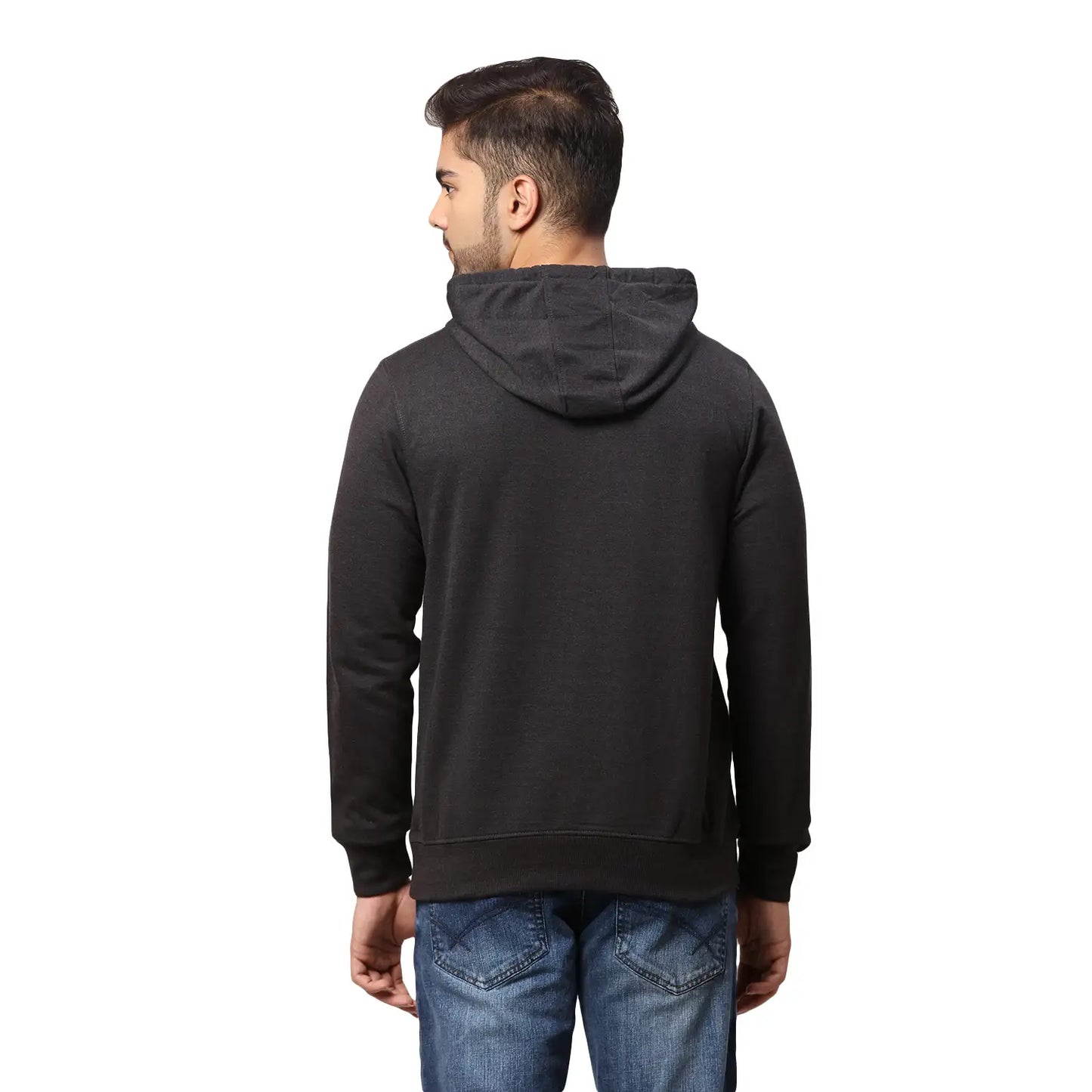 Men Slim Fit Green Sweatshirt