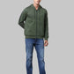 Men Slim Fit Green Sweatshirt