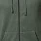 Men Slim Fit Green Sweatshirt