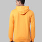 Men Slim Fit Orange Sweatshirt
