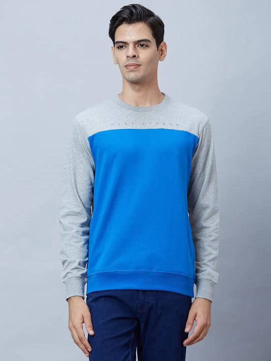 Men Green Slim Fit Print Cotton T-Shirt