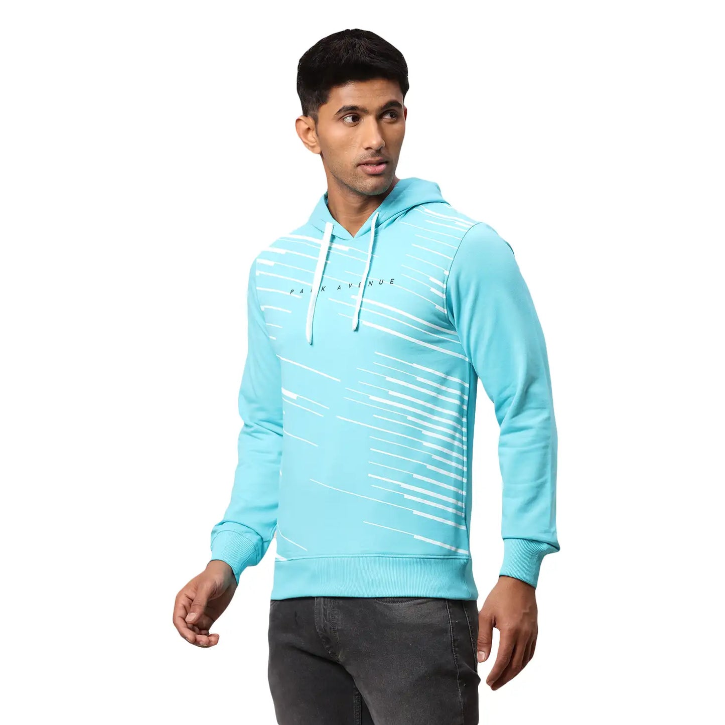 Men Slim Fit Red Sweatshirt