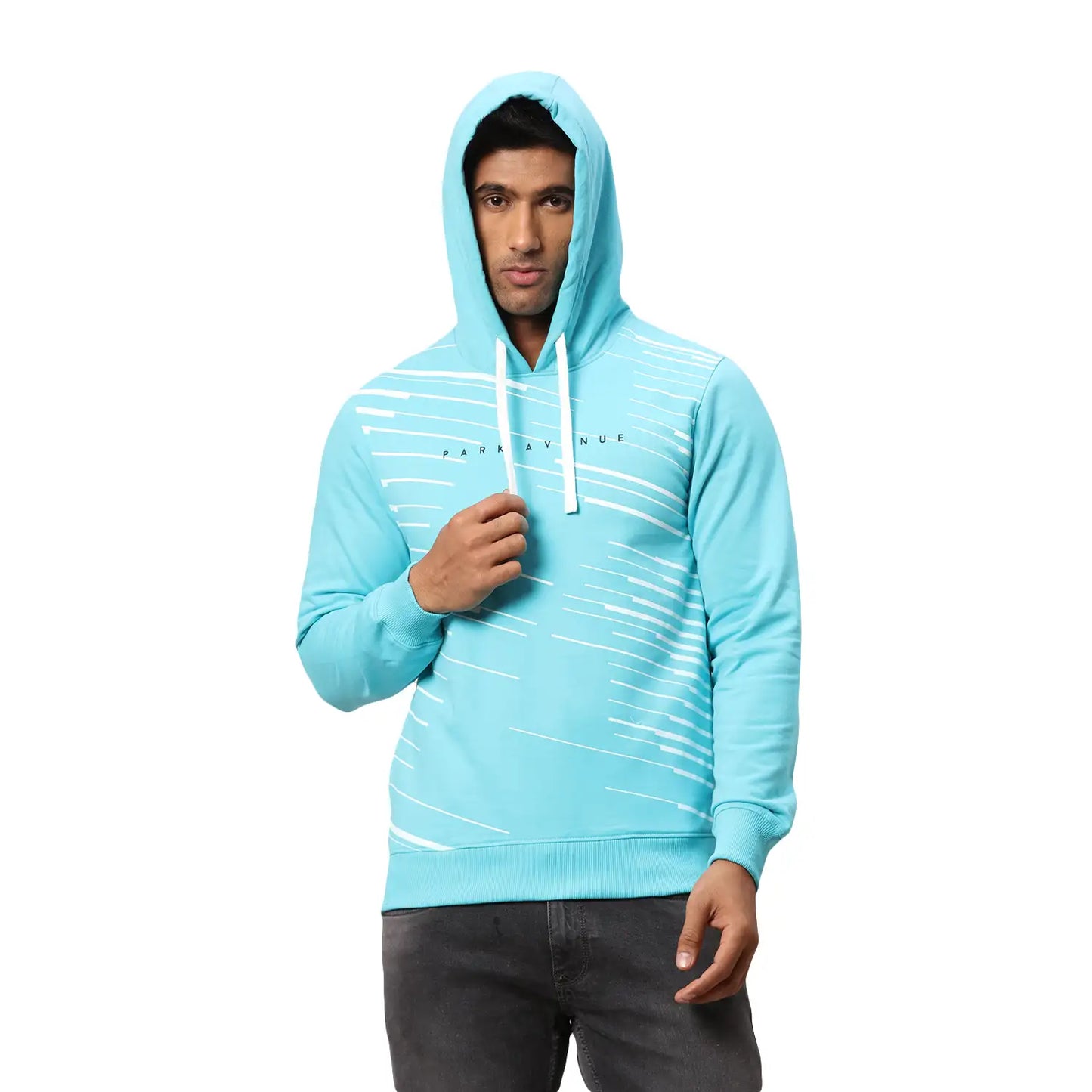 Men Slim Fit Red Sweatshirt