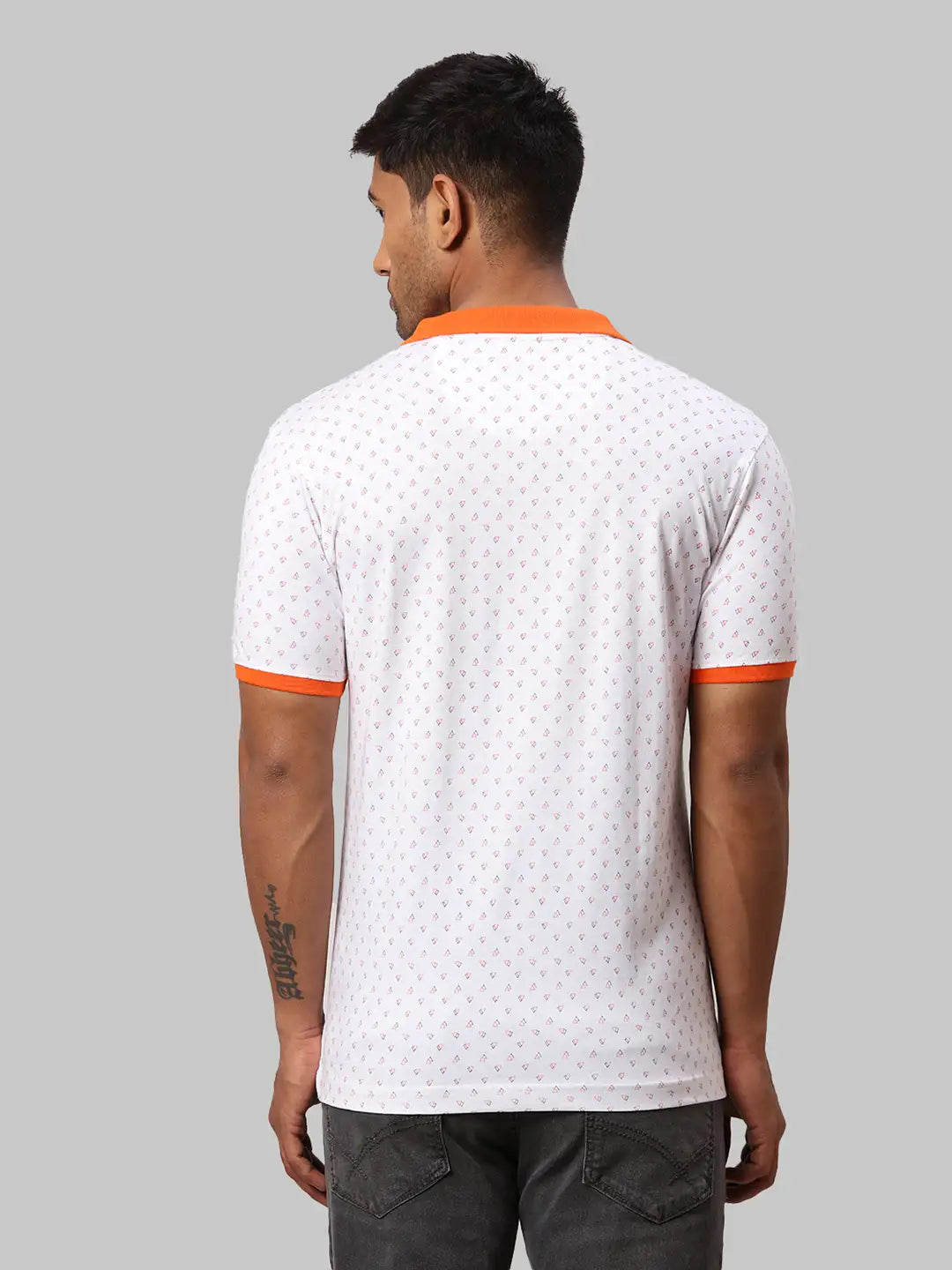 Men Slim Fit Medium Green Polo
