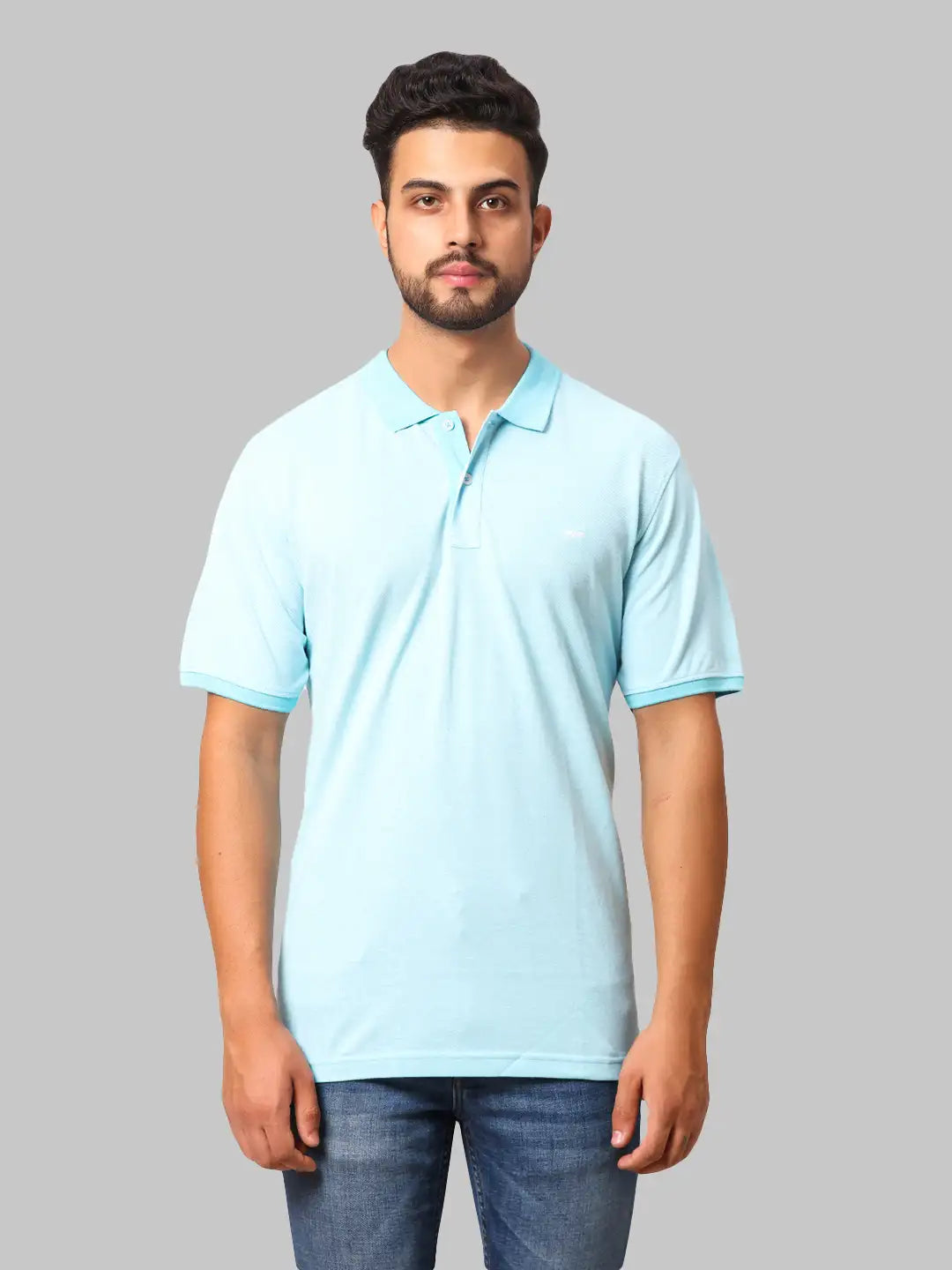 Men Regular Fit Blue Jeans