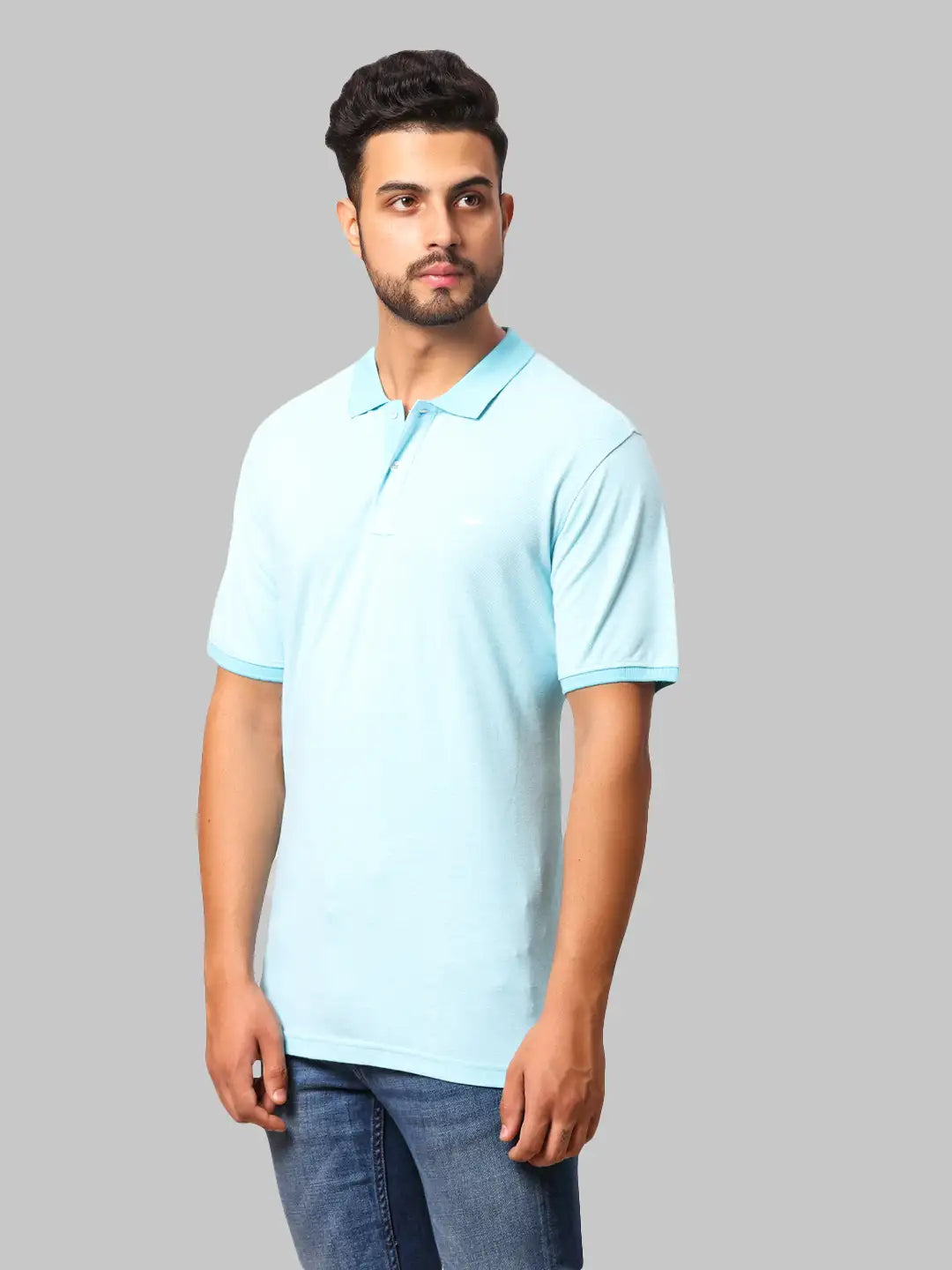 Men Regular Fit Blue Jeans