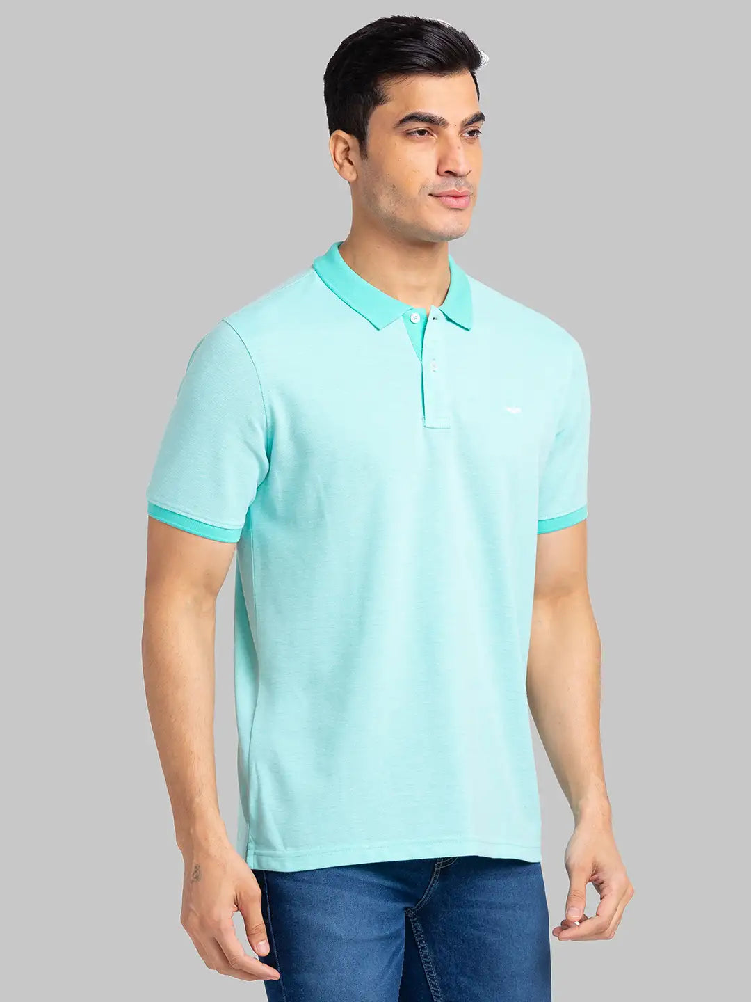 Men Regular Fit Dark Green Chinos