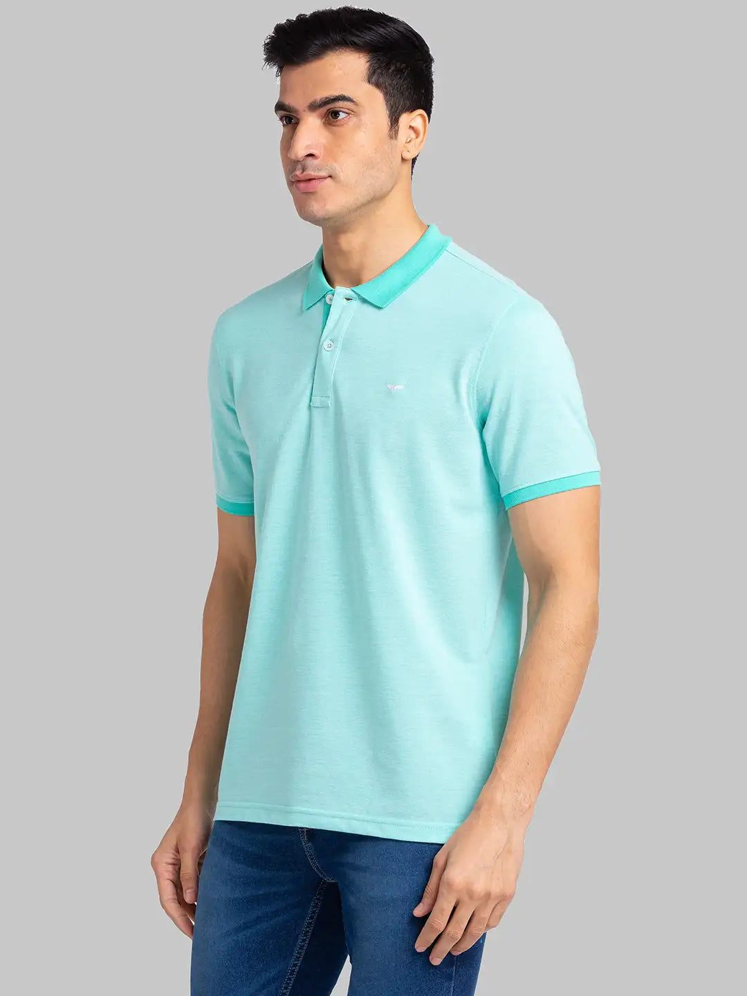 Men Regular Fit Dark Green Chinos