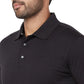 Park Avenue Men White Solid Slim Fit Cotton T-Shirt