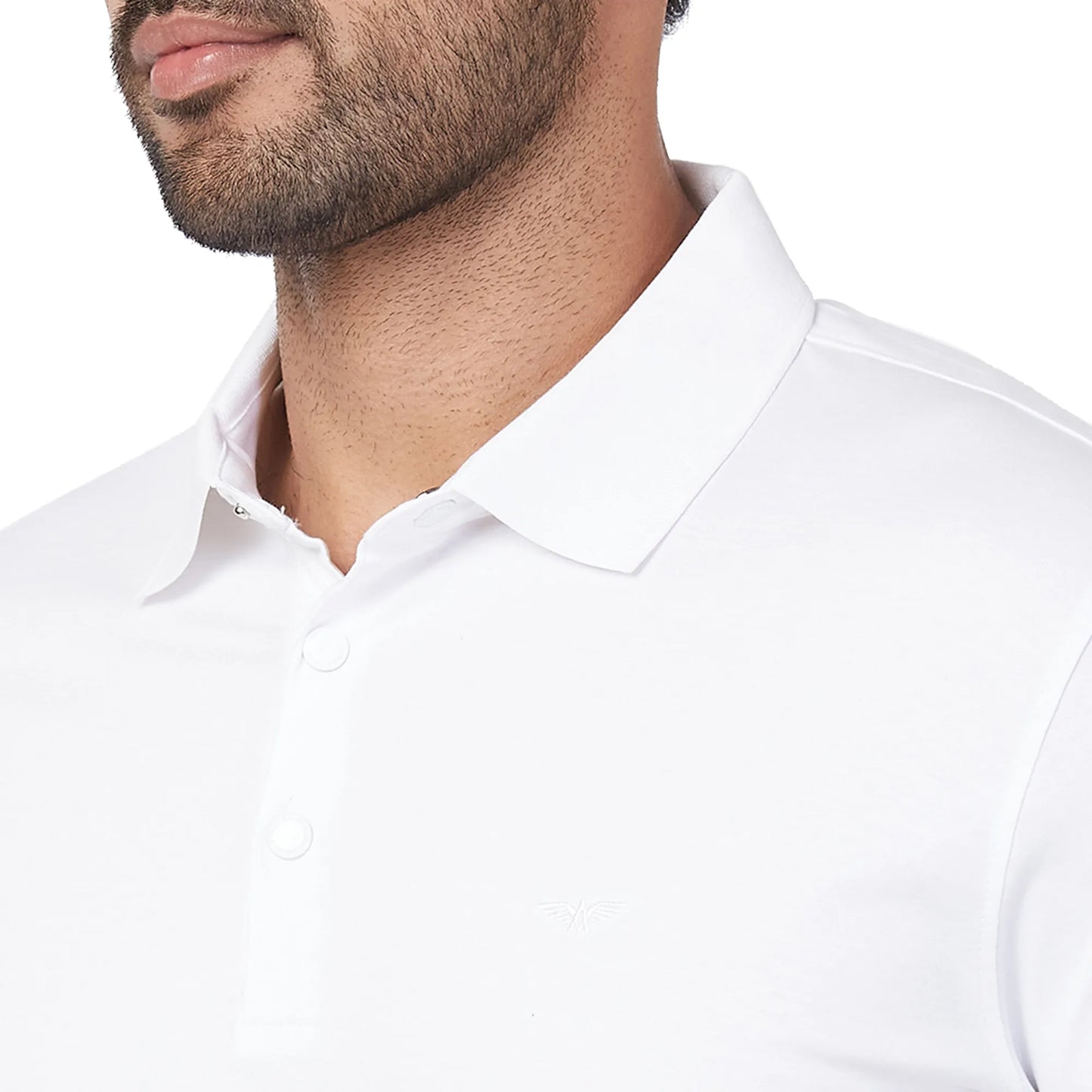 Park Avenue Men Blue Print Slim Fit Cotton T-Shirt