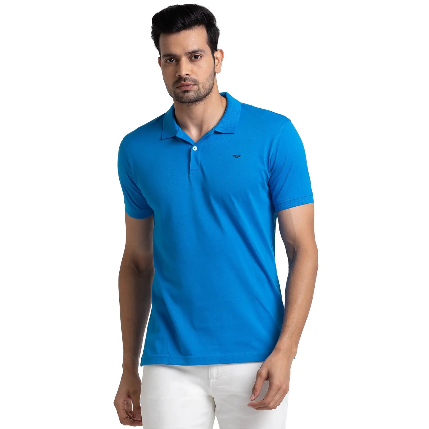 Men Slim Fit Red Polo