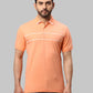 Men Slim Fit Medium Blue T-Shirt