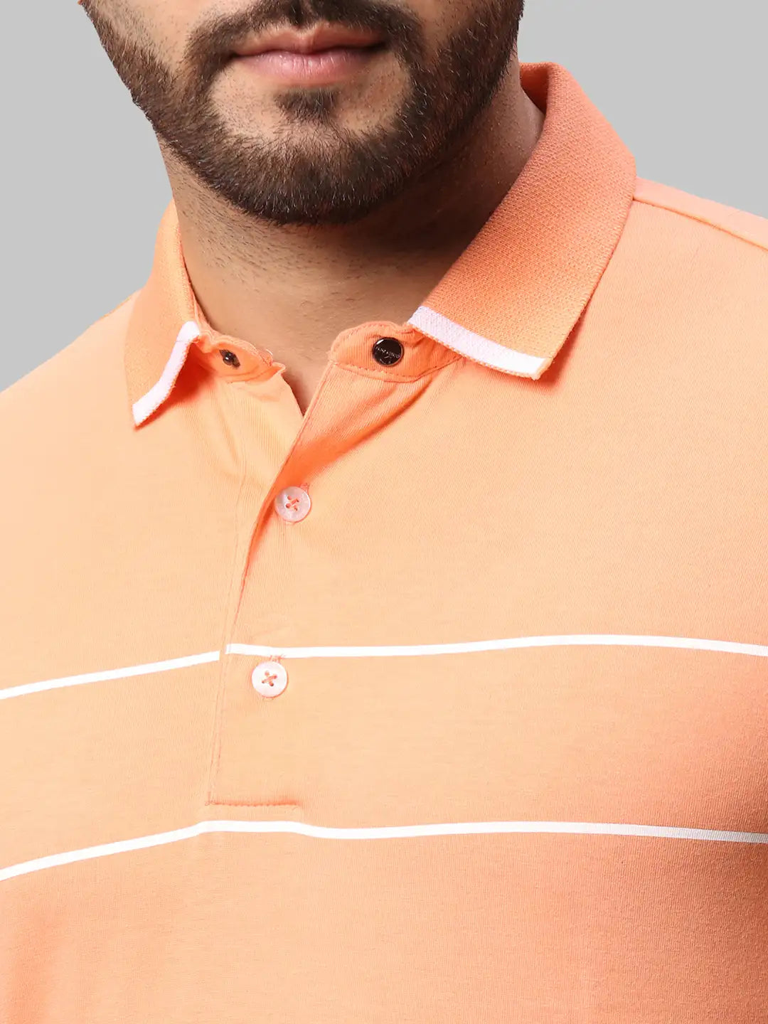 Men Slim Fit Medium Blue T-Shirt