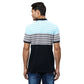 Men Slim Fit Blue Polo