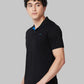 Men Slim Fit Green T-Shirt