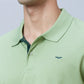 Men Red Slim Fit Solid Cotton T-Shirt