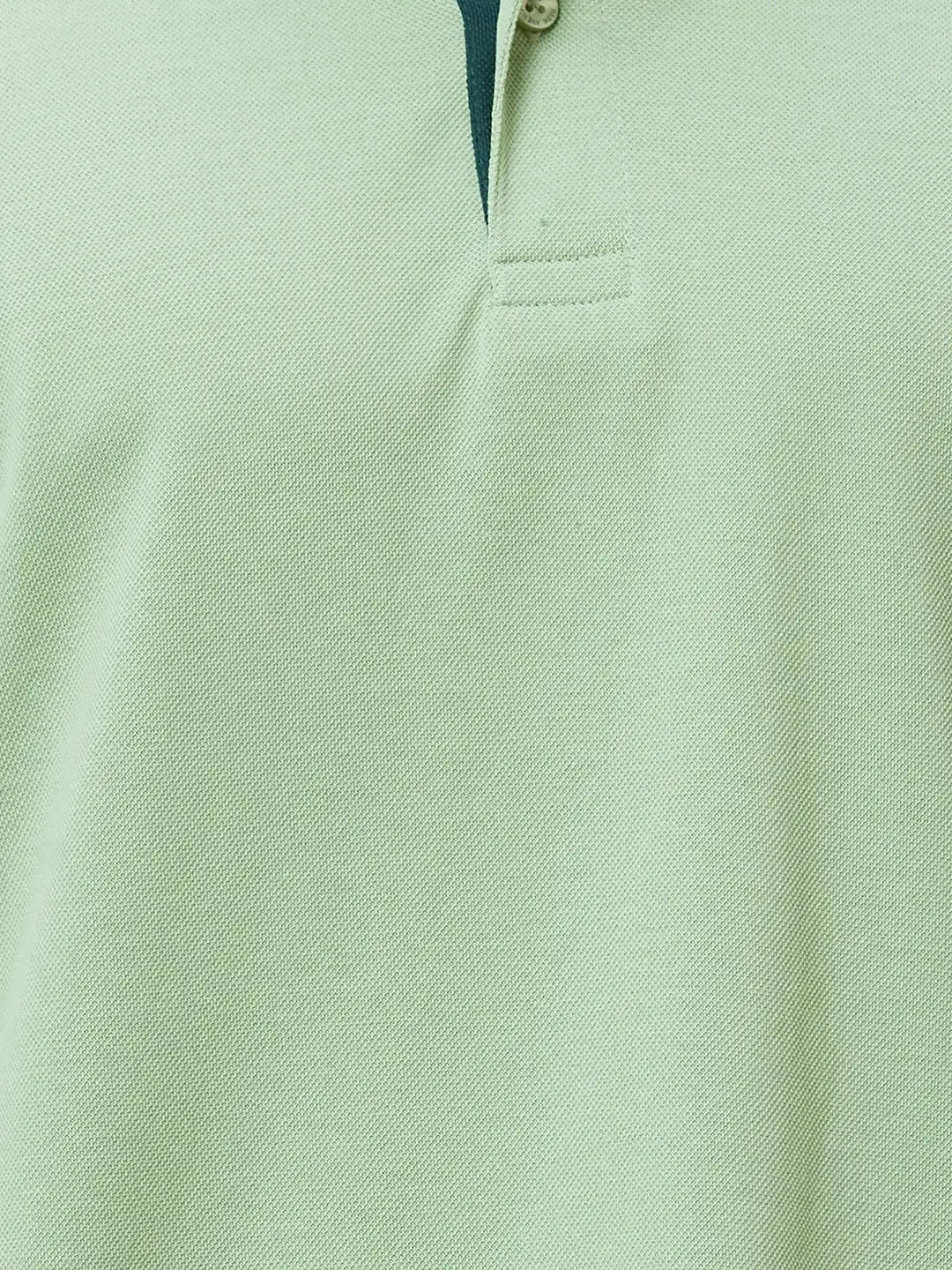 Men Red Slim Fit Solid Cotton T-Shirt