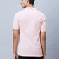 Men Red Slim Fit Print Cotton T-Shirt