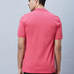 Men Yellow Slim Fit Solid Cotton T-Shirt