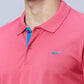 Men Yellow Slim Fit Solid Cotton T-Shirt
