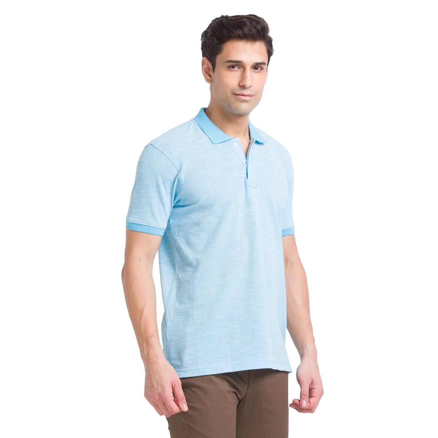 Men Slim Fit Red Polo