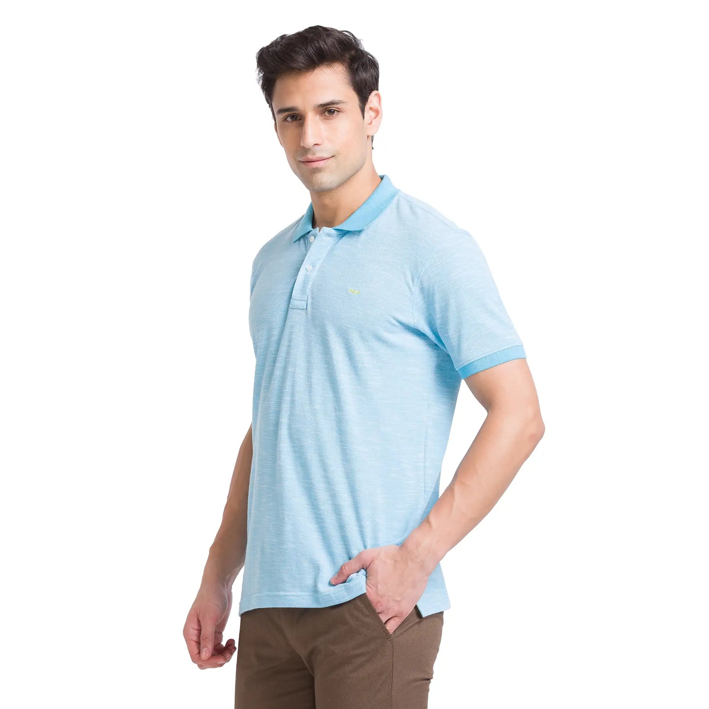 Men Slim Fit Red Polo
