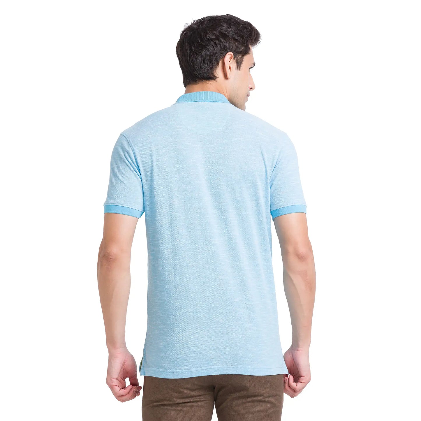 Men Slim Fit Red Polo