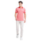 Men Slim Fit Teal Polo