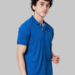 Men Slim Fit Black T-Shirt