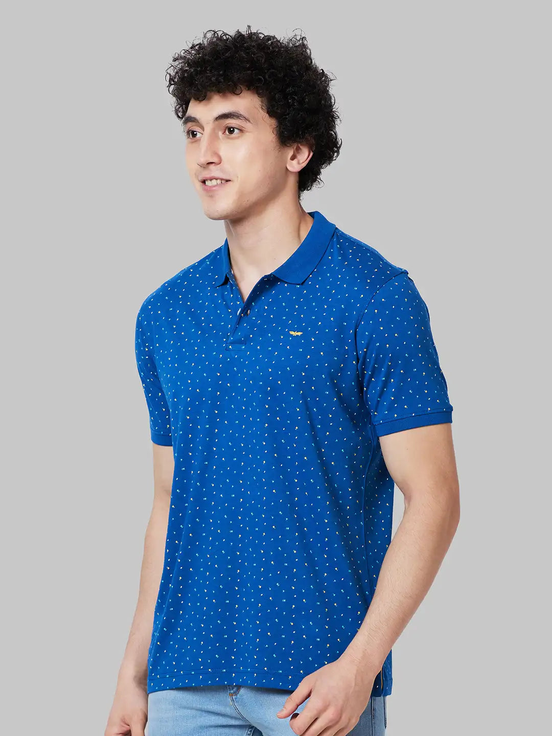 Men Slim Fit Black T-Shirt
