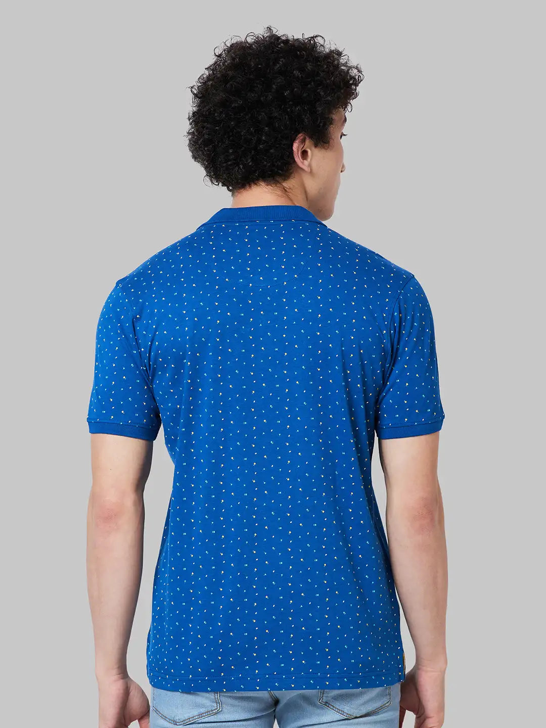 Men Slim Fit Black T-Shirt