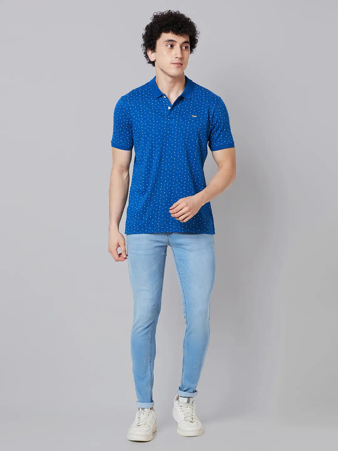 Men Slim Fit Black T-Shirt