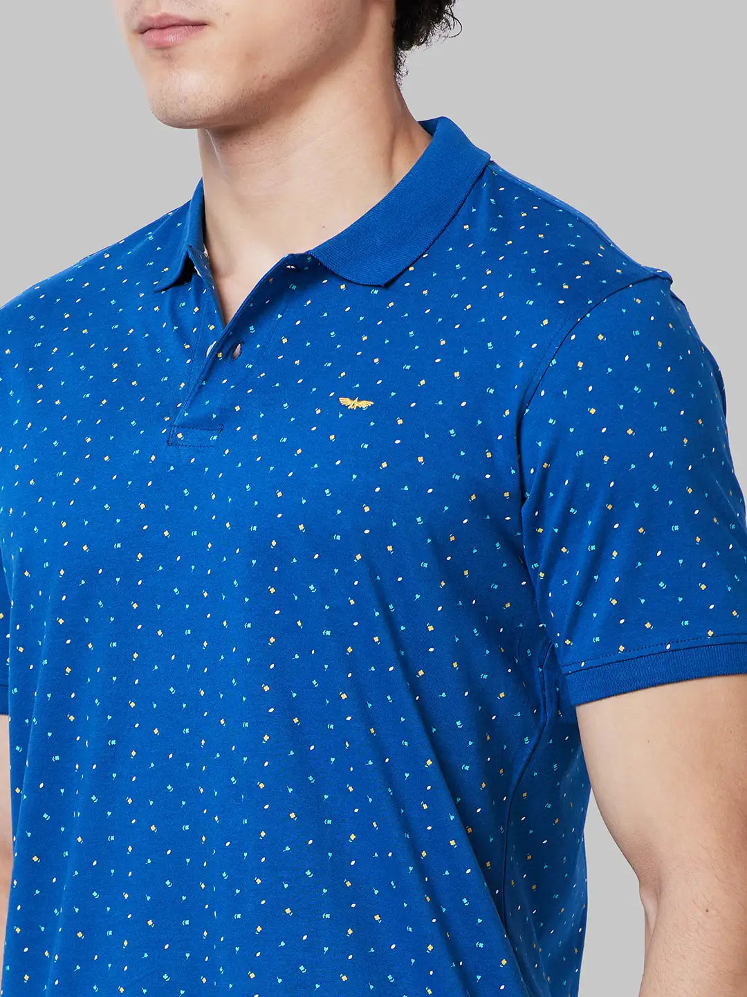 Men Slim Fit Black T-Shirt