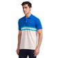 Men Slim Fit Blue Polo