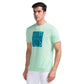 Men Slim Fit Pink T-Shirts