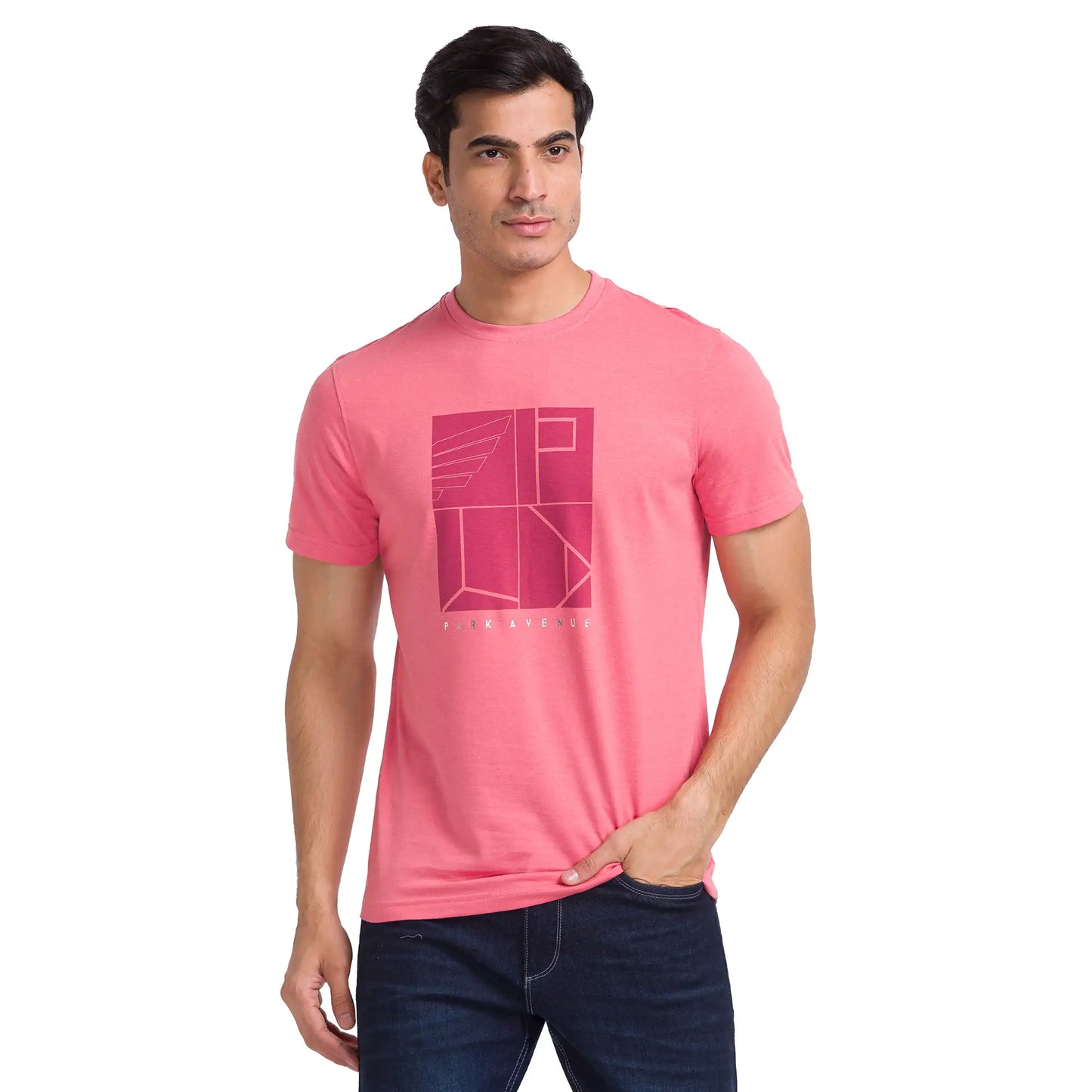 Men Slim Fit Blue Shirt