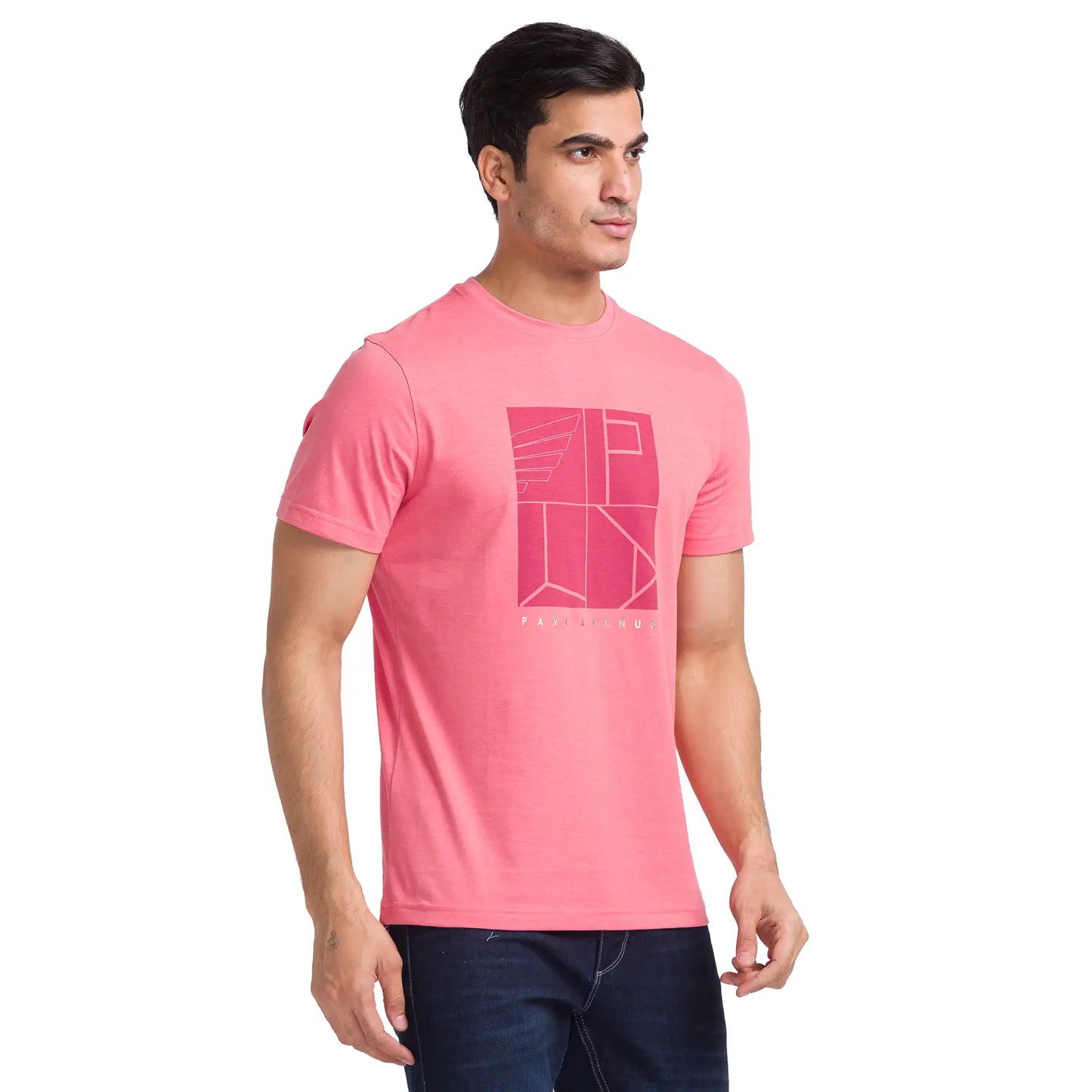 Men Slim Fit Blue Shirt