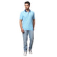 Men Slim Fit Green Polo