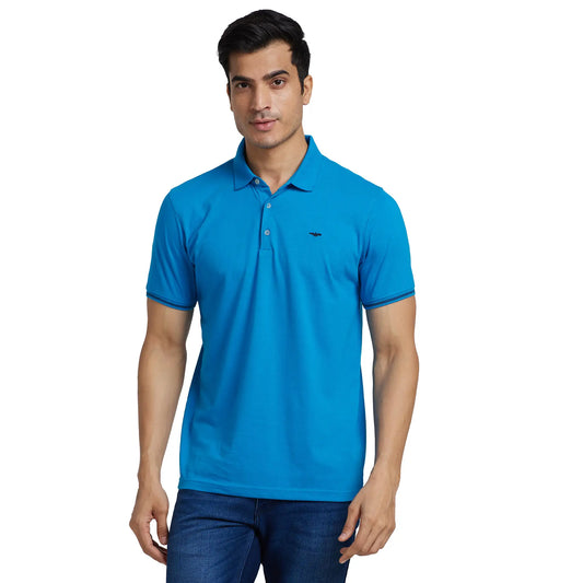 Men Slim Fit Black T-Shirt