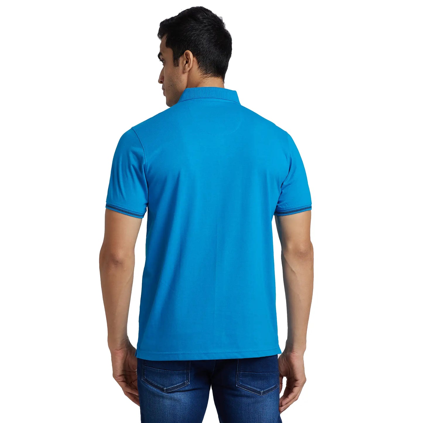 Men Slim Fit Black T-Shirt