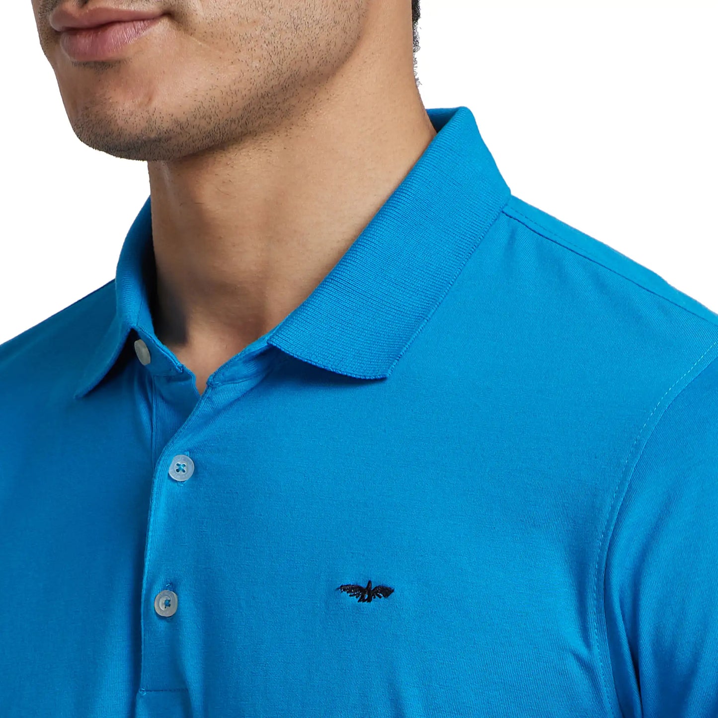Men Slim Fit Black T-Shirt